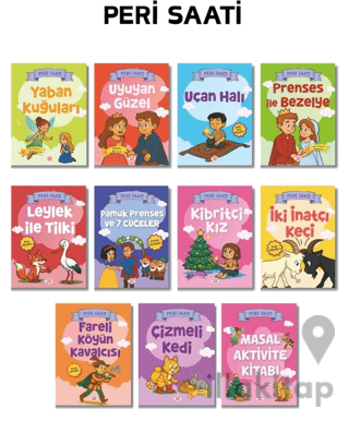 Peri Saati Seti (10 Kitap +1 Aktivite Takım)