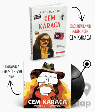 Plaklı Kitaplar - Cem Karaca Cemaz-ul-Evvel Plak