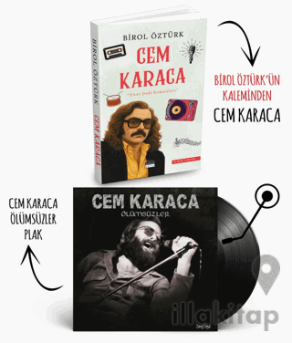 Plaklı Kitaplar - Cem Karaca Ölümsüzler Plak