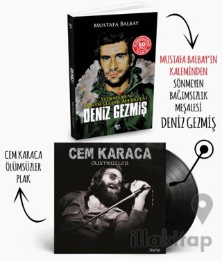 Plaklı Kitaplar - Deniz Gezmiş - Cem Karaca - Ölümsüzler Plak