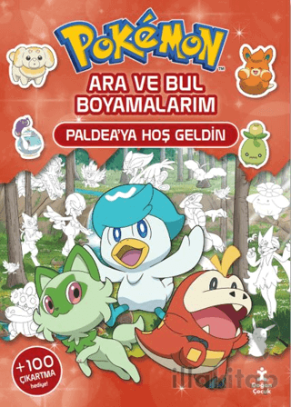 Pokemon-Ara ve Bul Boyamalarım – Paldea’ya Hoş Geldin