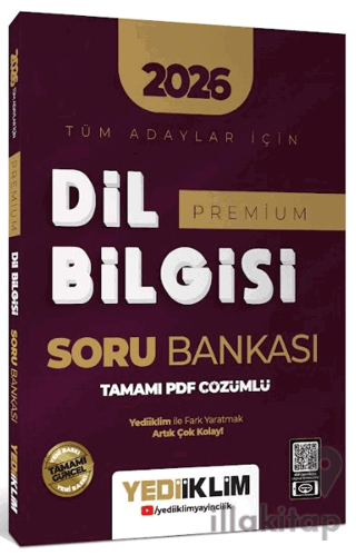Premium Dil Bilgisi Soru Bankası Tamamı PDF Çözümlü