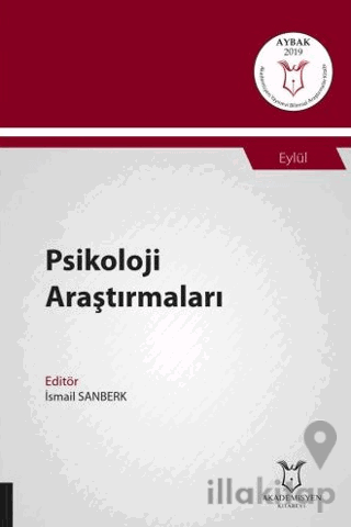 Psikoloji Araştırmaları (AYBAK 2019 Eylül)
