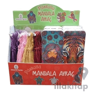 Püsküllü Mandala Ayraç Yetişkinler İçin (400'lü Set)