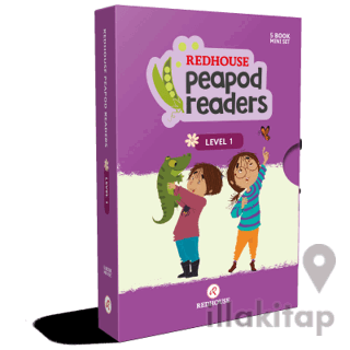 Redhouse Peapod Readers İngilizce Hikaye Seti 1 (Kutulu Ürün)