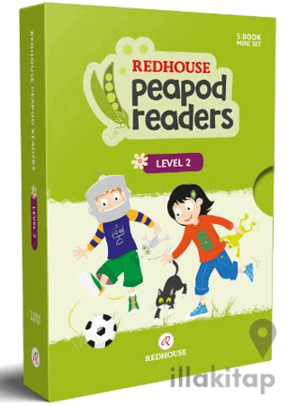 Redhouse Peapod Readers İngilizce Hikaye Seti 2 Kutulu Ürün