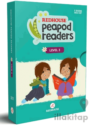 Redhouse Peapod Readers İngilizce Hikaye Seti 3 Kutulu Ürün