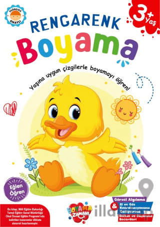 Rengarenk Boyama 3 Yaş