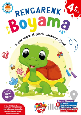 Rengarenk Boyama 4 Yaş