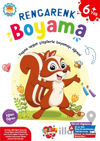 Rengarenk Boyama 6 Yaş