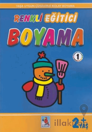 Renkli Eğitici Boyama 1 - 2+ Yaş