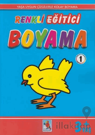 Renkli Eğitici Boyama 1 - 3+ Yaş