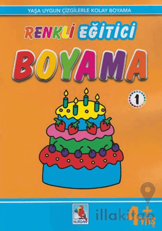 Renkli Eğitici Boyama 1 - 4+ Yaş