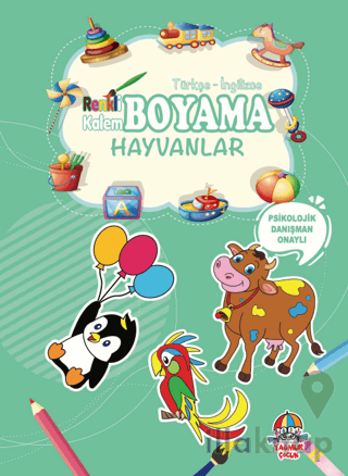 Renkli Kalem Boyama - Hayvanlar