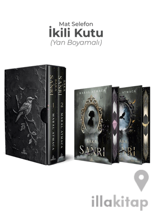 Saka ve Sanrı - İki Kitaplık Yan Boyamalı Kutu