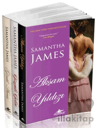 Samantha James Romantik Kitaplar Serisi Takım Set (3 Kitap)