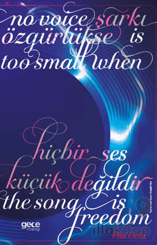 Şarkı Özgürlükse Hiçbir Ses Küçük Değildir Defter