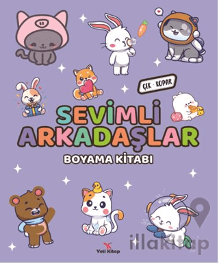 Sevimli Arkadaşlar Boyama Kitabı
