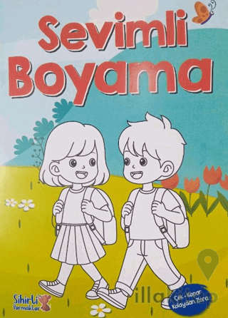 Sevimli Boyama Çek-Kopar Kolaydan Zora