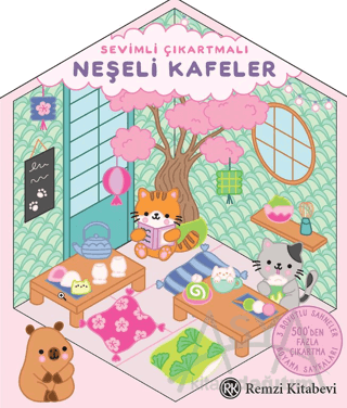 Sevimli Çıkartmalı - Neşeli Kafeler