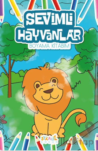 Sevimli Hayvanlar Boyama Kitabım