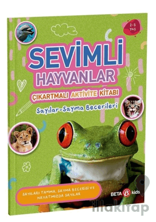 Sevimli Hayvanlar - Çıkartmalı Aktivite Kitabı