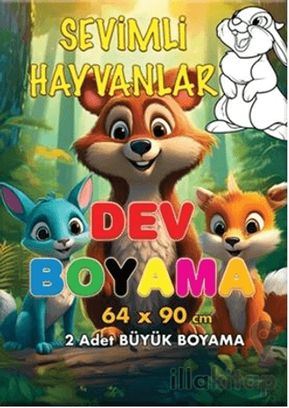 Sevimli Hayvanlar Dev Boyama