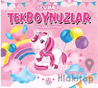 Sevimli Tekboynuzlar Boyama Kitabı