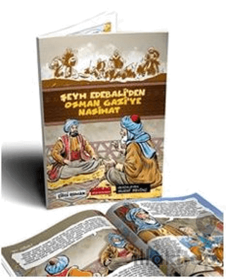 Şeyh Edebali'den Osman Gazi'ye Nasihat (Orta Boy, Renkli Çizgi Roman) 