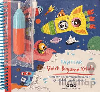 Sihirli Boyama Kitabı - Taşıtlar