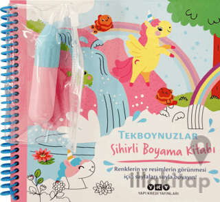 Sihirli Boyama Kitabı - Tekboynuzlar