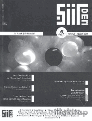 Şiirden İki Aylık Şiir Dergisi Sayı: 6