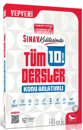 Sınav Kalitesinde 10. Sınıf Tüm Dersler Konu Anlatımlı