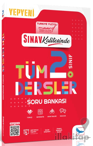 Sınav Kalitesinde 2. Sınıf Tüm Dersler Soru Bankası