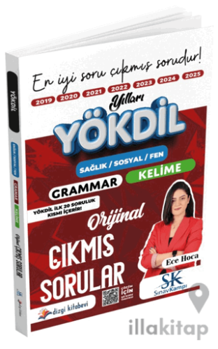 Sınav Kampı YÖKDİL Grammar Kelime Tamamı Video Çözümlü Orijinal Çıkmış Sorular