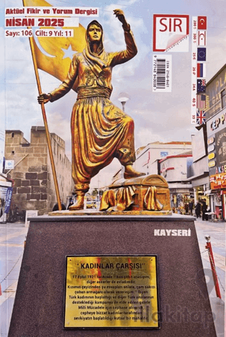 Sır Aktüel Fikir ve Yorum Dergisi Sayı: 106 Nisan 2025