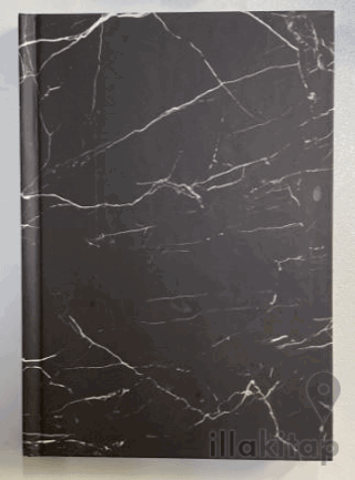 Siyah Mermer Defter - Mermer Serisi
