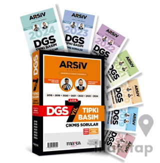 Son 7 Yıl DGS Arşiv Serisi Tıpkı Basım Fasikül Fasikül Çıkmış Sorular