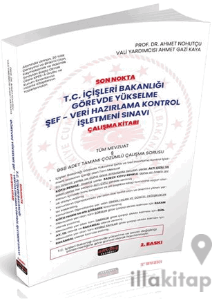 Son Nokta İçişleri Bakanlığı GYS Sınavı Çalışma Kitabı