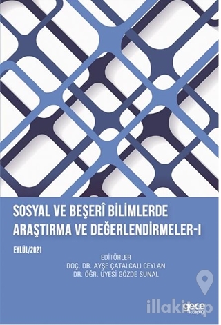 Sosyal ve Beşeri Bilimlerde Araştırma ve Değerlendirmeler 1 - Eylül 20