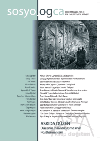 Sosyologca Dergisi Sayı: 31