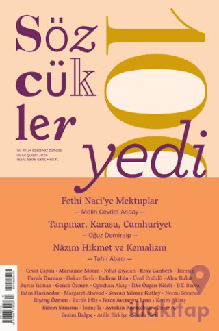 Sözcükler Dergisi 107. Sayı Ocak - Şubat 2024