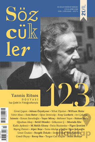 Sözcükler Dergisi 123. Sayı Eylül - Ekim 2026
