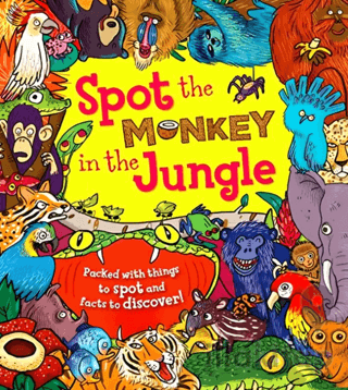 Spot The Monkey In The Jungle