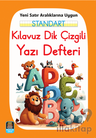 Standart Kılavuz Dik Çizgili Yazı Defteri (16x24 Ebat) Yeni Satır Aralıklarına Uygun