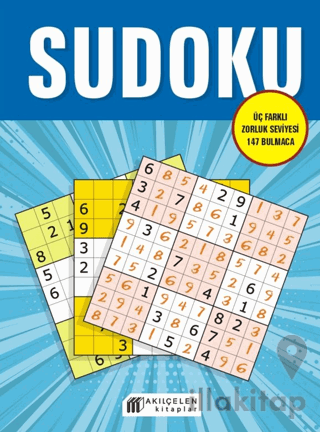 Sudoku – Üç Farklı Zorluk Seviyesi 147 Bulmaca