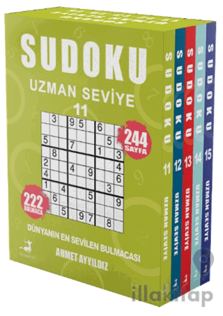 Sudoku Uzman Seviye 5 Kitap Set