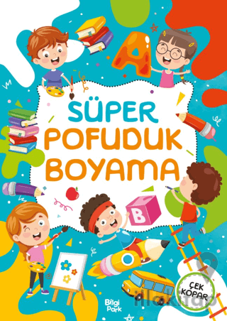 Süper Pofuduk Boyama Kitabı