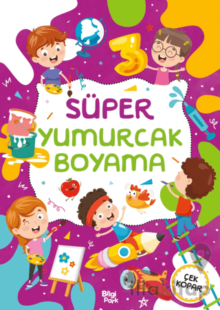 Süper Yumurcak Boyama Kitabı