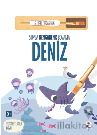 Suyla Rengarenk Boyama – Deniz (Sihirli Fırçasıyla)